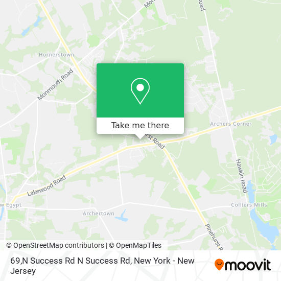 Mapa de 69,N Success Rd N Success Rd