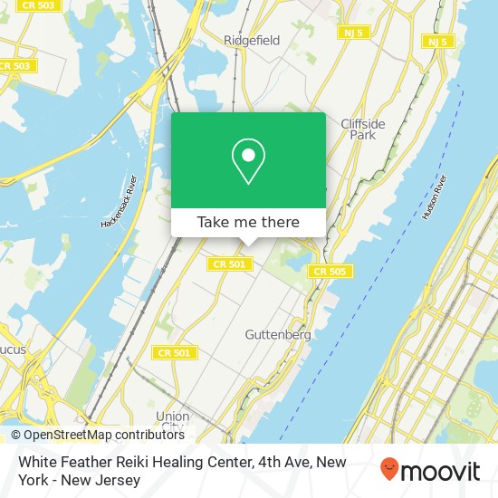 White Feather Reiki Healing Center, 4th Ave map