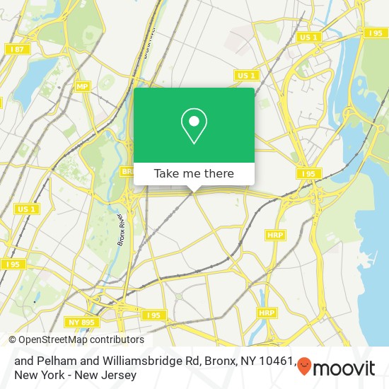and Pelham and Williamsbridge Rd, Bronx, NY 10461 map