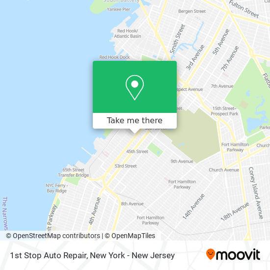 1st Stop Auto Repair map