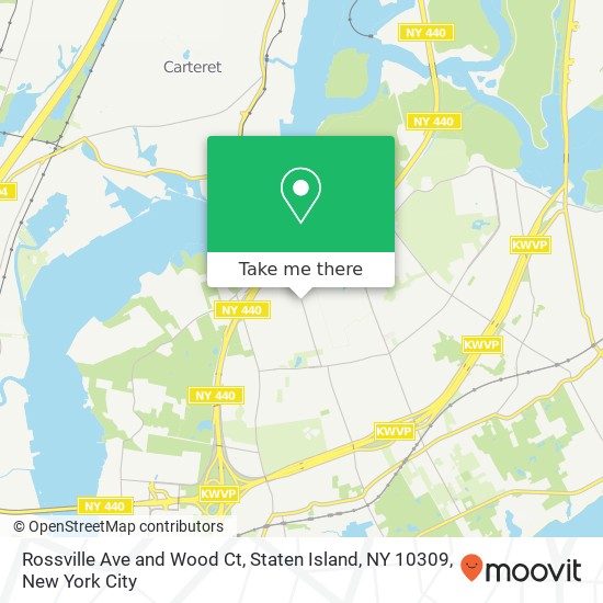 Rossville Ave and Wood Ct, Staten Island, NY 10309 map