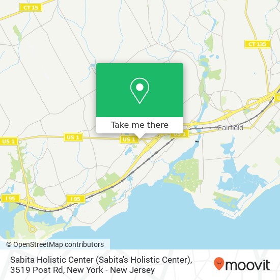 Mapa de Sabita Holistic Center (Sabita's Holistic Center), 3519 Post Rd