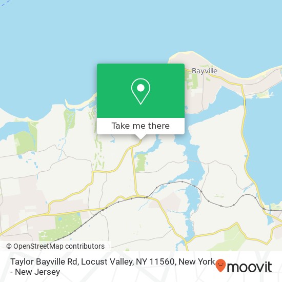 Taylor Bayville Rd, Locust Valley, NY 11560 map