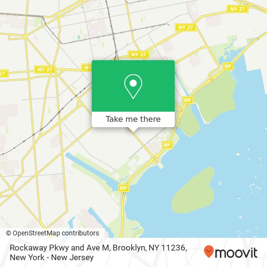 Rockaway Pkwy and Ave M, Brooklyn, NY 11236 map