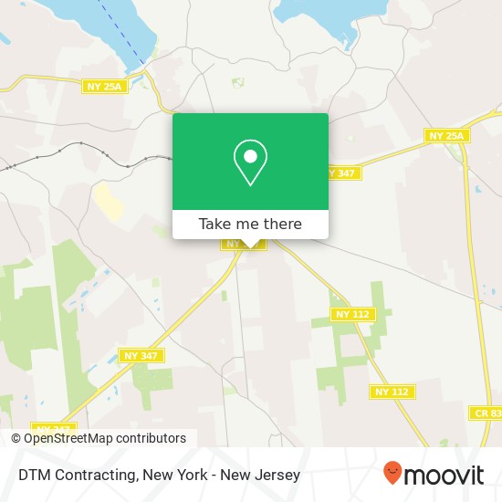 DTM Contracting map