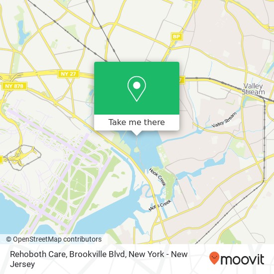 Mapa de Rehoboth Care, Brookville Blvd
