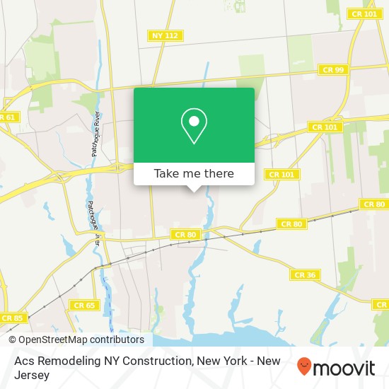Mapa de Acs Remodeling NY Construction