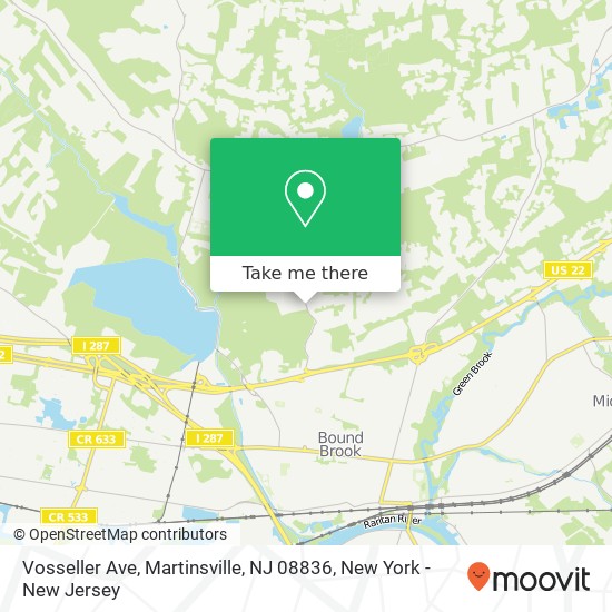 Vosseller Ave, Martinsville, NJ 08836 map