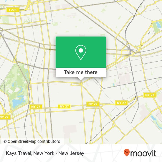 Kays Travel map