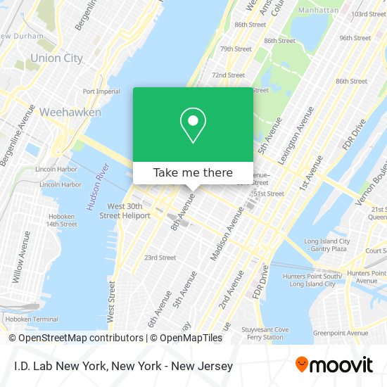 Mapa de I.D. Lab New York