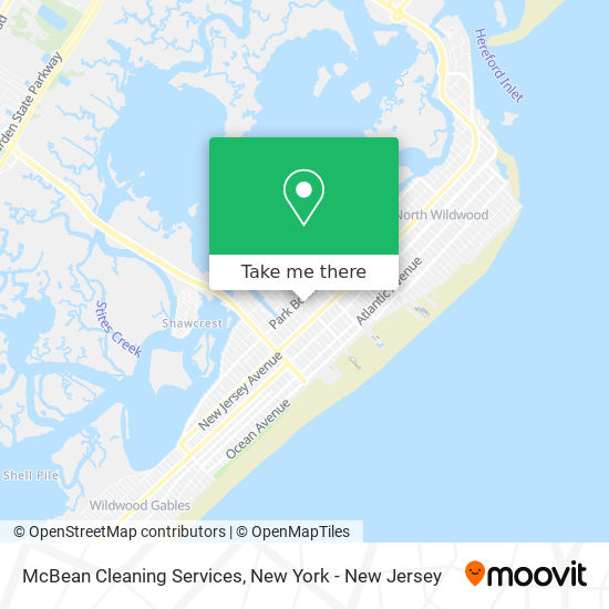 McBean Cleaning Services map