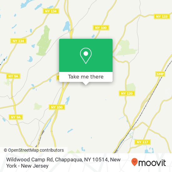 Wildwood Camp Rd, Chappaqua, NY 10514 map