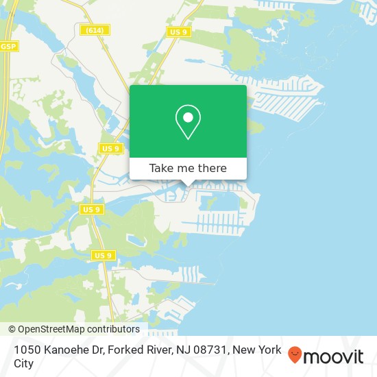 1050 Kanoehe Dr, Forked River, NJ 08731 map