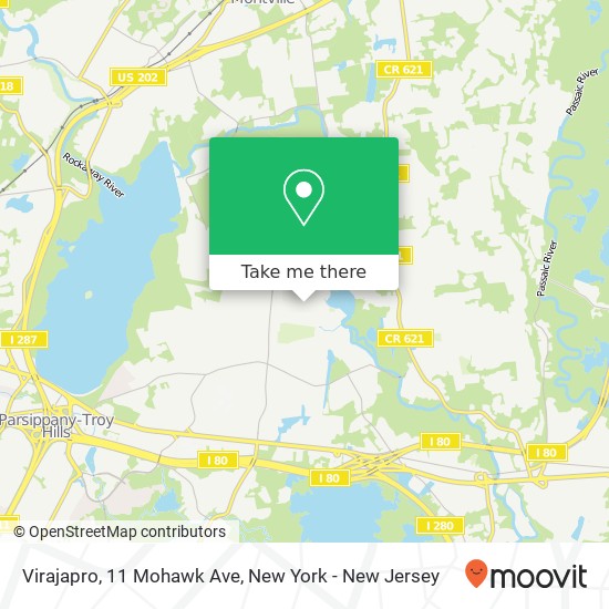 Virajapro, 11 Mohawk Ave map