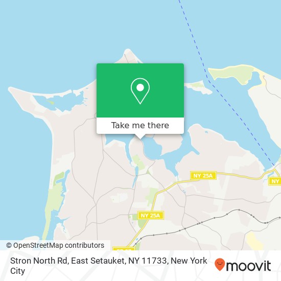 Stron North Rd, East Setauket, NY 11733 map