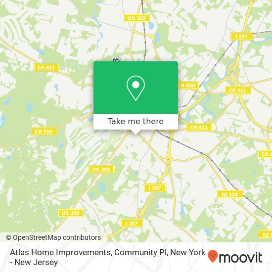 Atlas Home Improvements, Community Pl map