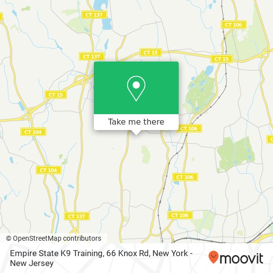 Mapa de Empire State K9 Training, 66 Knox Rd