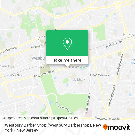 Westbury Barber Shop (Westbury Barbershop) map