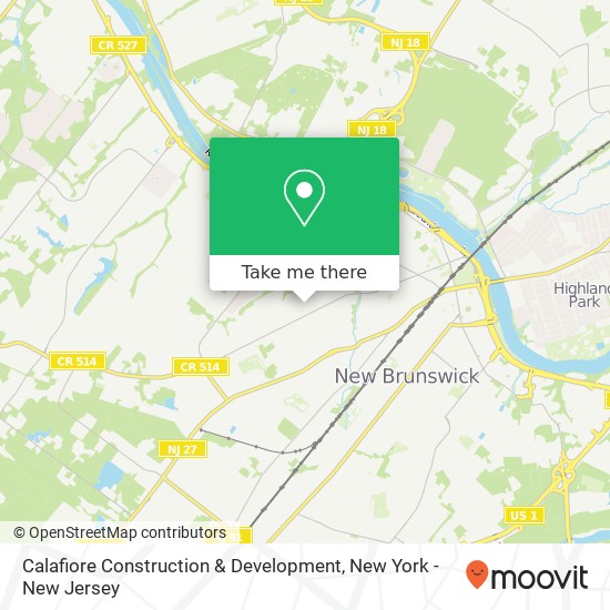 Mapa de Calafiore Construction & Development