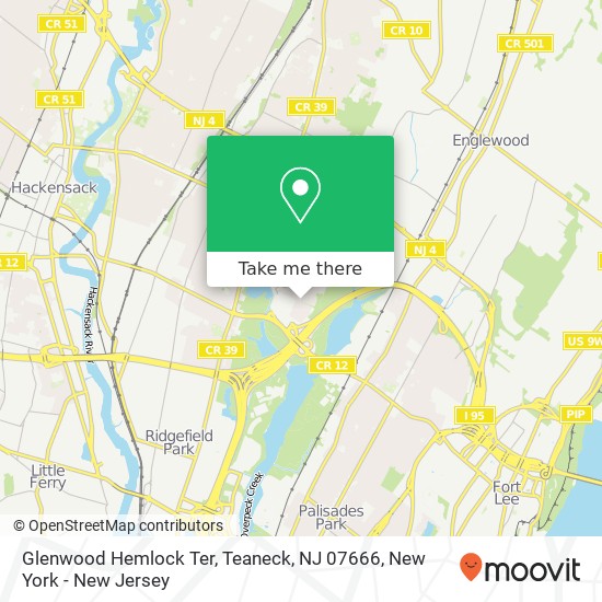 Glenwood Hemlock Ter, Teaneck, NJ 07666 map