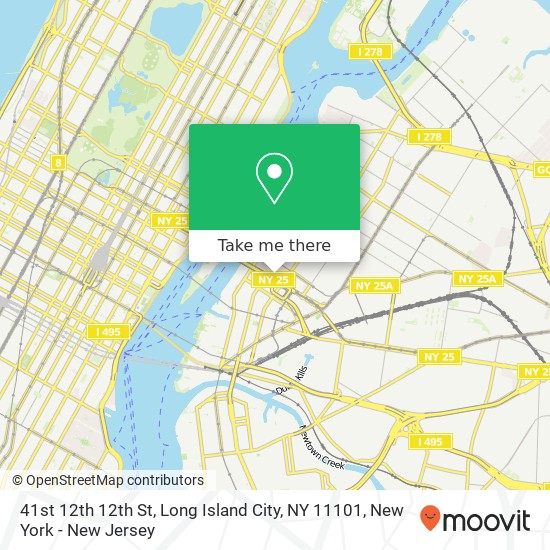 41st 12th 12th St, Long Island City, NY 11101 map