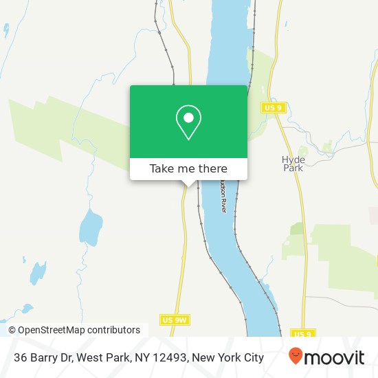 36 Barry Dr, West Park, NY 12493 map
