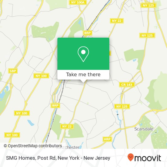 Mapa de SMG Homes, Post Rd