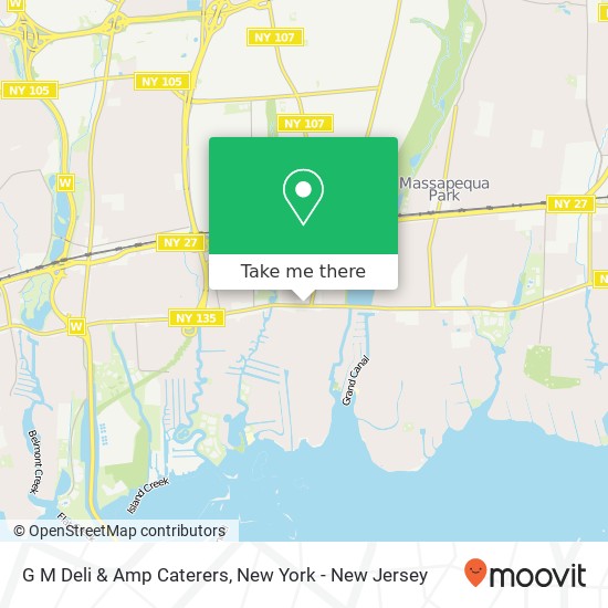 G M Deli & Amp Caterers map