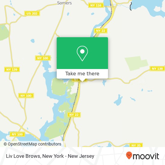 Liv Love Brows map