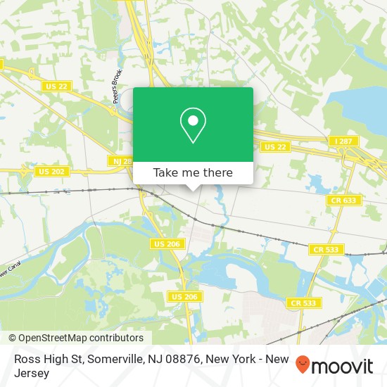 Ross High St, Somerville, NJ 08876 map