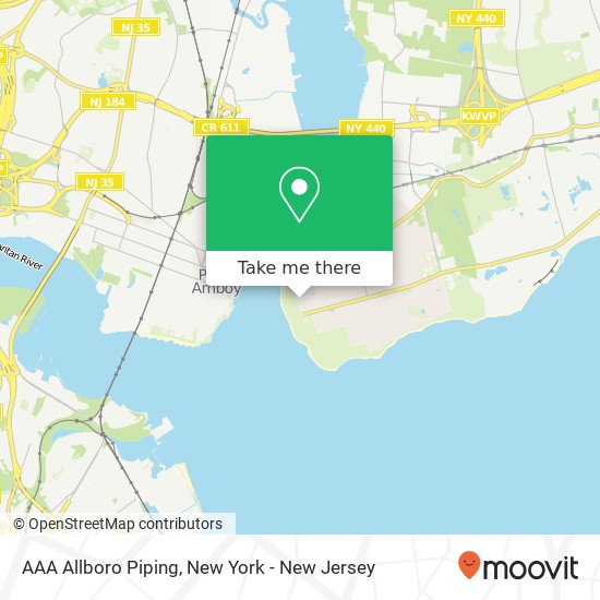AAA Allboro Piping map