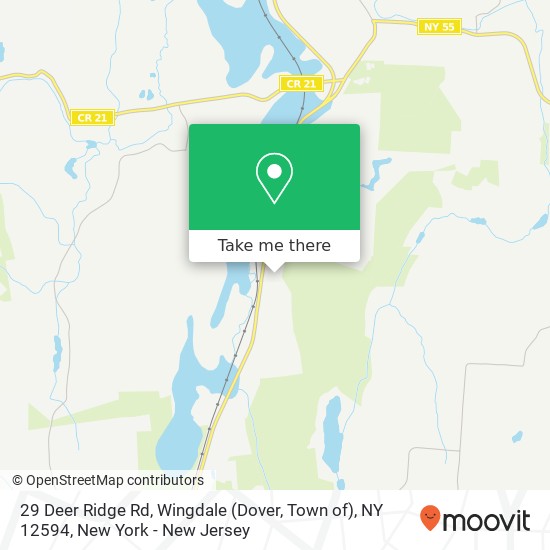 29 Deer Ridge Rd, Wingdale (Dover, Town of), NY 12594 map