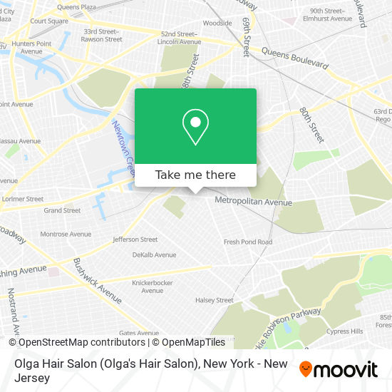 Mapa de Olga Hair Salon