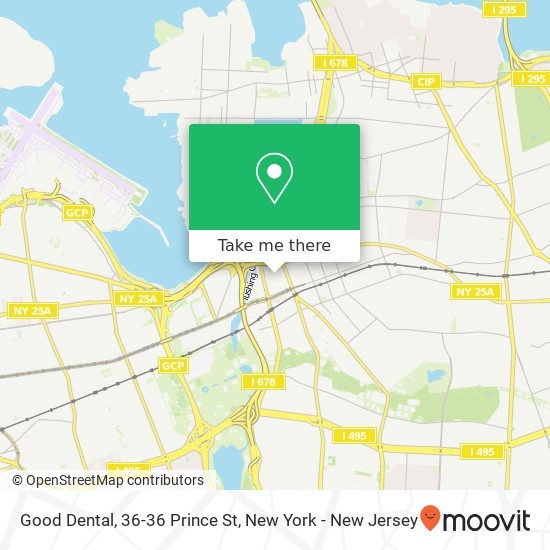 Mapa de Good Dental, 36-36 Prince St