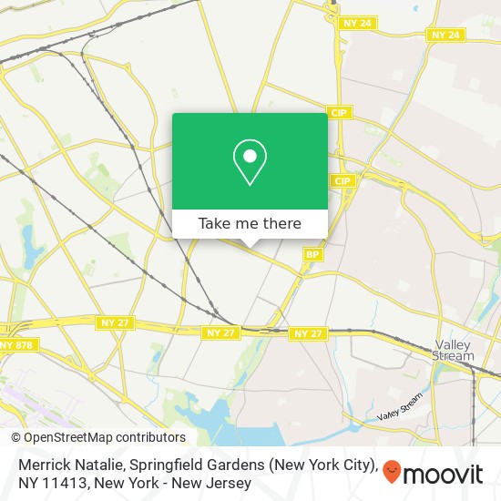 Merrick Natalie, Springfield Gardens (New York City), NY 11413 map