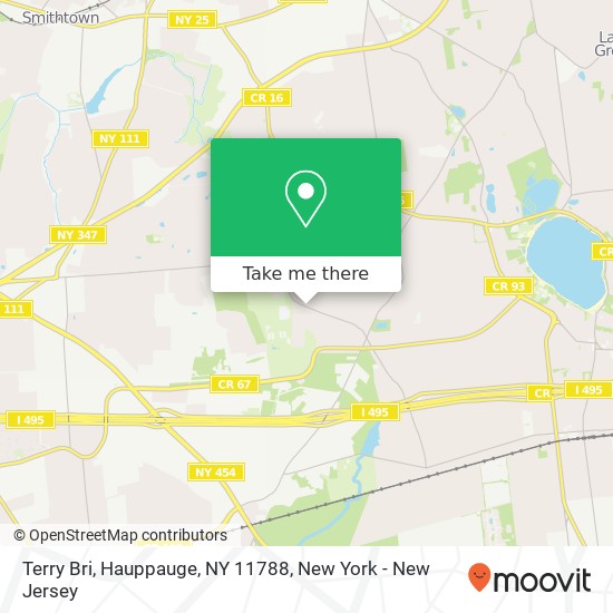 Terry Bri, Hauppauge, NY 11788 map