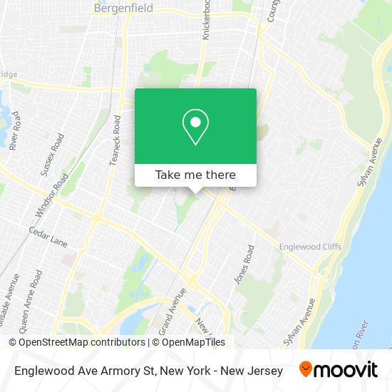 Englewood Ave Armory St map