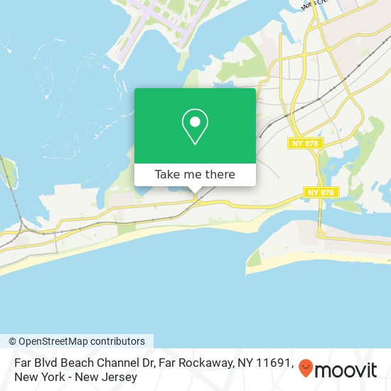 Far Blvd Beach Channel Dr, Far Rockaway, NY 11691 map