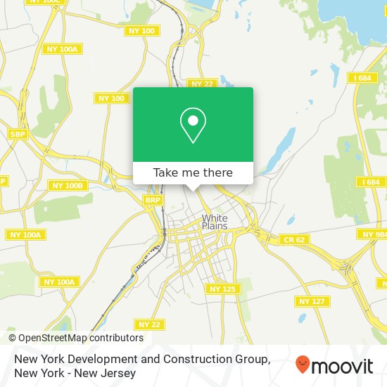 Mapa de New York Development and Construction Group