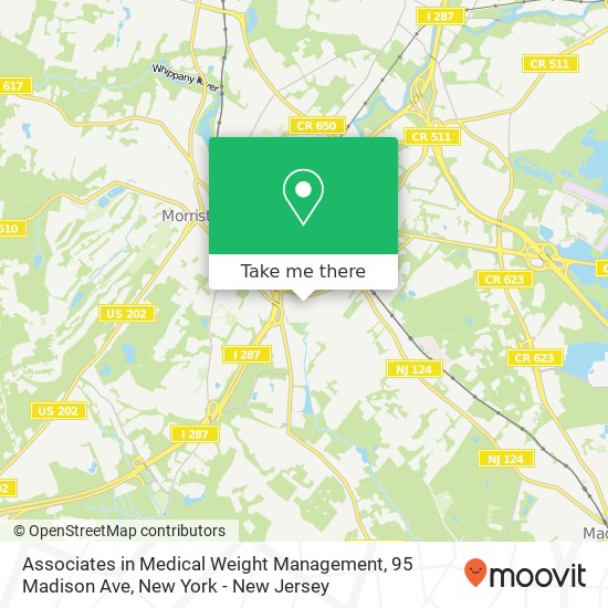 Associates in Medical Weight Management, 95 Madison Ave map