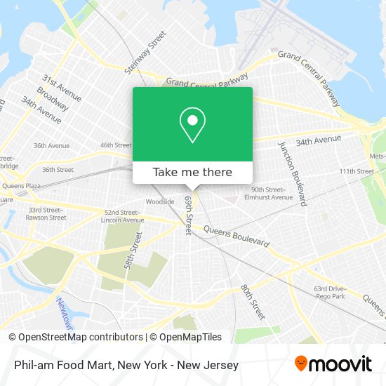 Phil-am Food Mart map