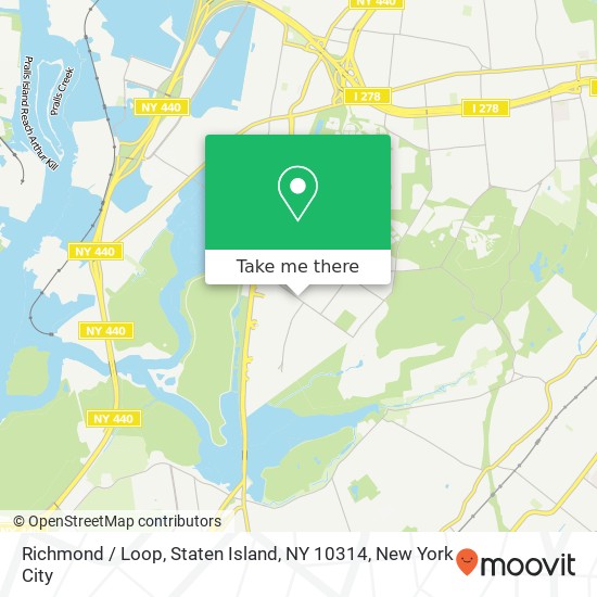 Richmond / Loop, Staten Island, NY 10314 map