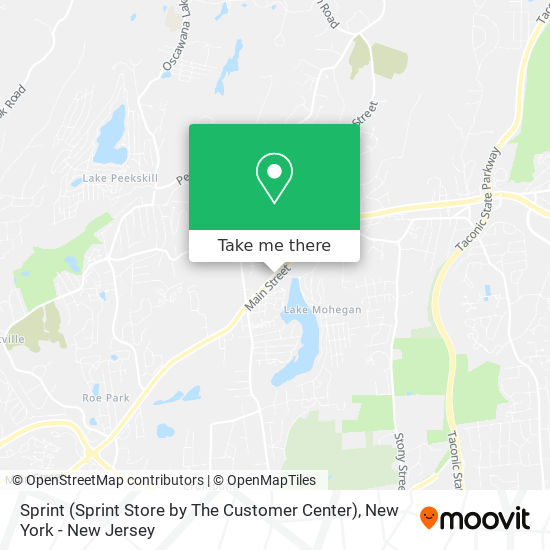 Sprint (Sprint Store by The Customer Center) map