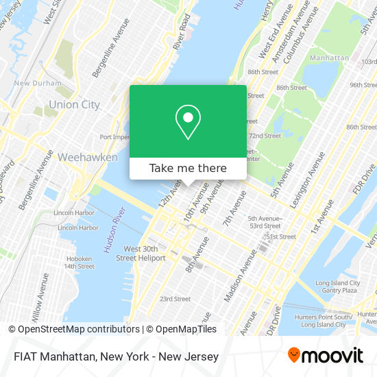 FIAT Manhattan map