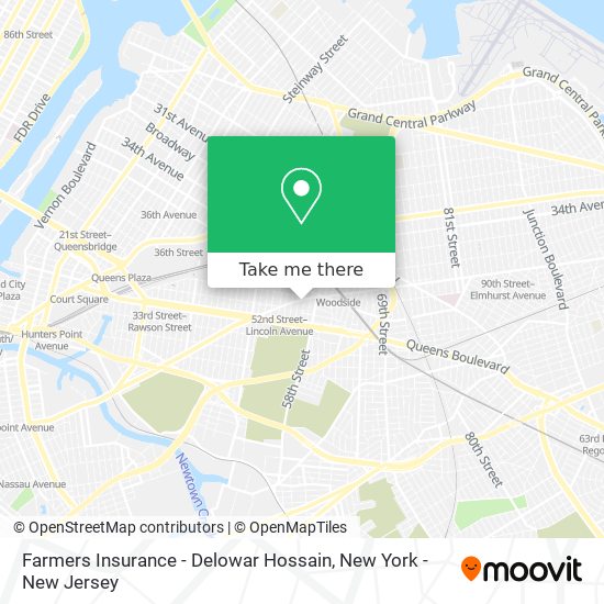 Farmers Insurance - Delowar Hossain map