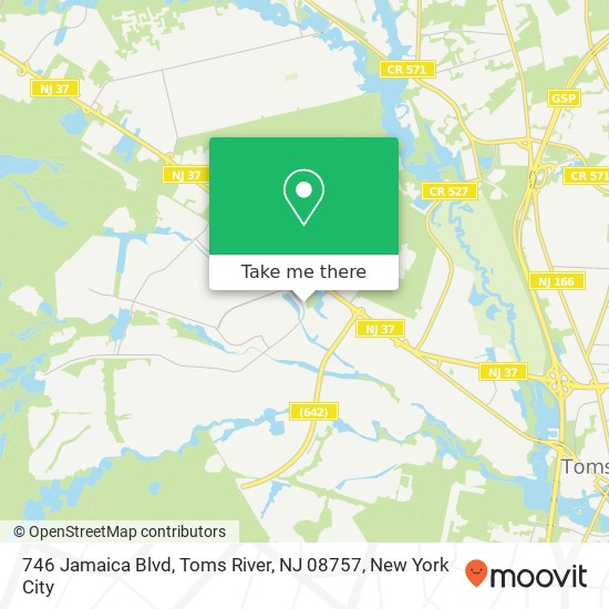 746 Jamaica Blvd, Toms River, NJ 08757 map