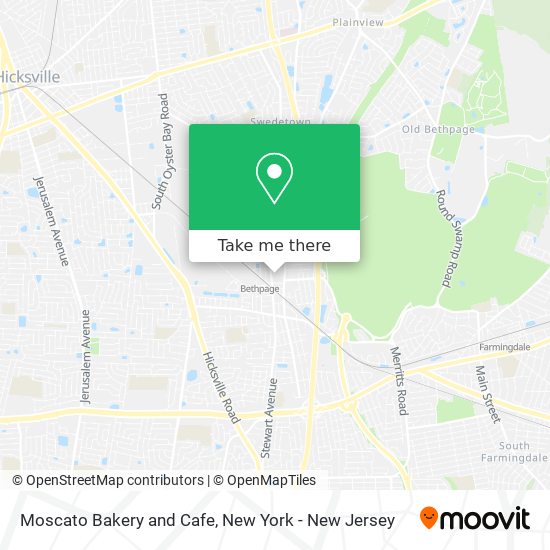 Moscato Bakery and Cafe map