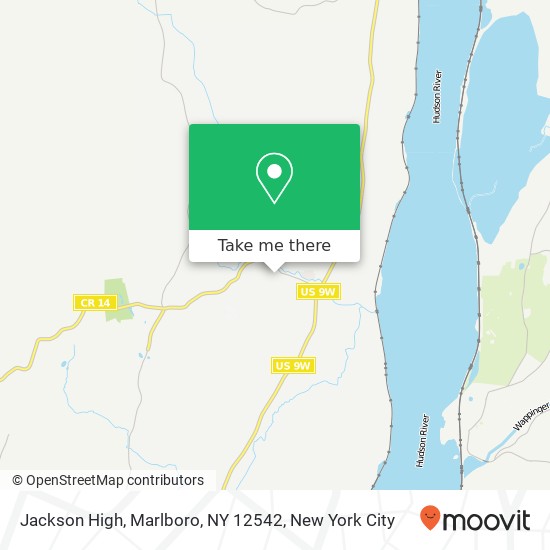 Jackson High, Marlboro, NY 12542 map