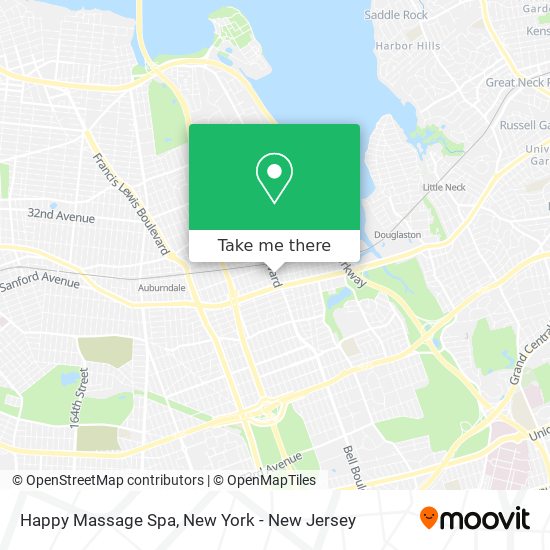 Happy Massage Spa map