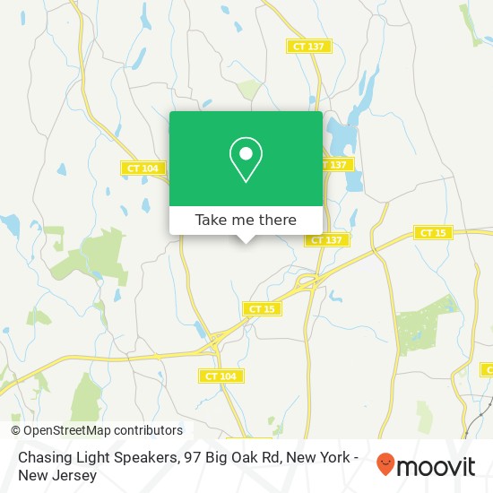 Chasing Light Speakers, 97 Big Oak Rd map